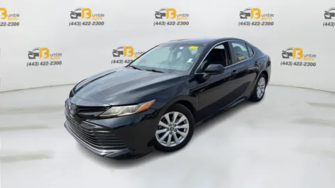 Black 2019 Toyota Camry LE Sedan 4D for sale in Elkridge, MD