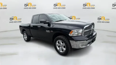 Another view of 2016 Ram 1500 Quad Cab Big Horn Pickup 4D 6 1/3 ft for sale in Elkridge, MD at Bumble Auto - Elkridge