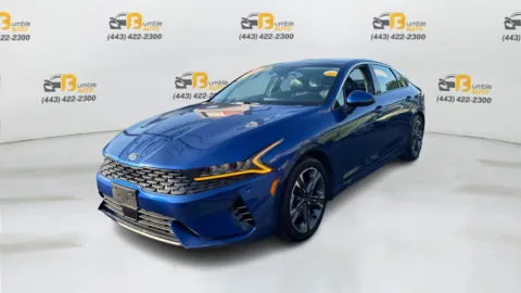 Blue 2021 Kia K5 EX Sedan 4D for sale in Elkridge, MD