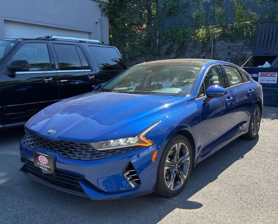 Blue 2021 Kia K5 EX Sedan 4D for sale in Elkridge, MD