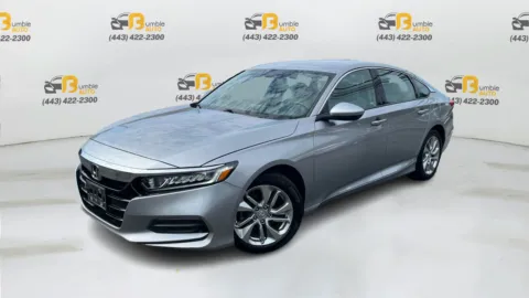 Silver 2018 Honda Accord LX Sedan 4D for sale in Elkridge, MD