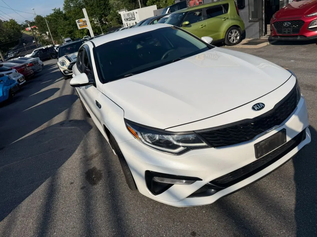 White 2020 Kia Optima LX Sedan 4D for sale in Elkridge, MD