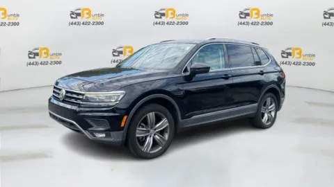 Black 2019 Volkswagen Tiguan 2.0T SEL Premium 4MOTION Sport Utility 4D for sale in Elkridge, MD