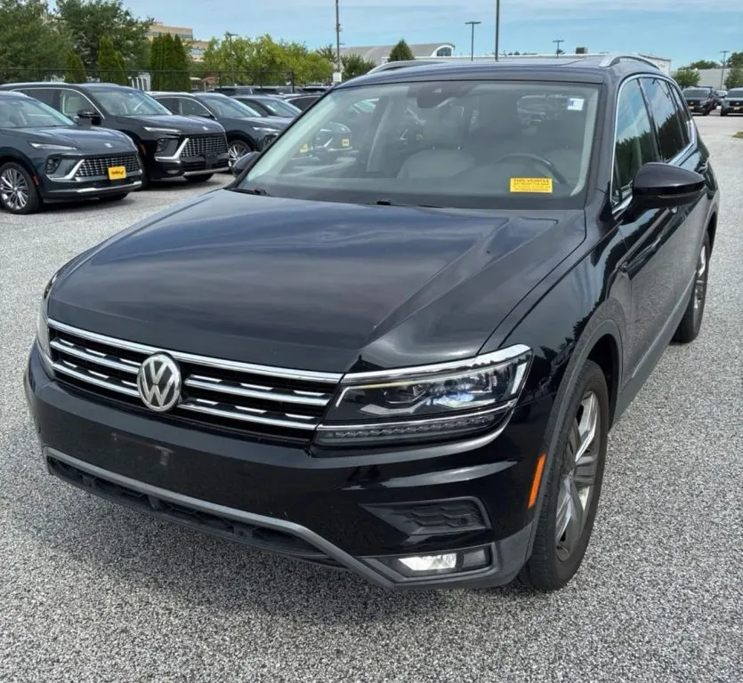 Black 2019 Volkswagen Tiguan 2.0T SEL Premium 4MOTION Sport Utility 4D for sale in Elkridge, MD