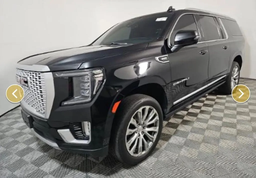 Black 2022 GMC Yukon XL Denali Sport Utility 4D for sale in Elkridge, MD