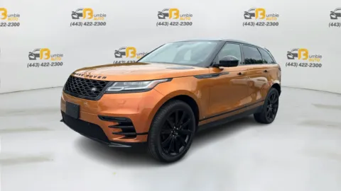 Orange 2020 Land Rover Range Rover Velar R-Dynamic S P250 Sport Utility 4D for sale in Elkridge, MD