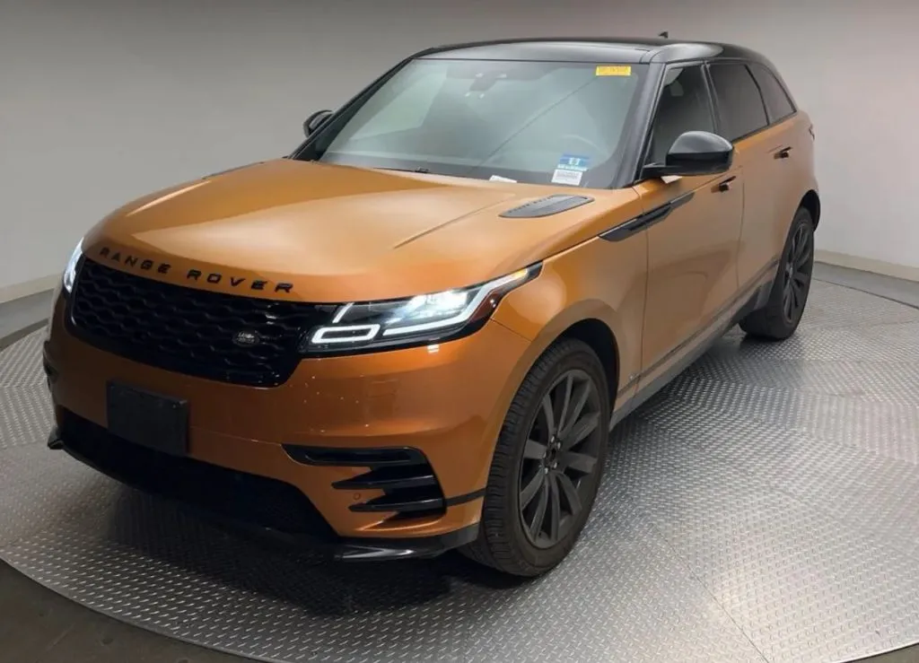 Orange 2020 Land Rover Range Rover Velar R-Dynamic S P250 Sport Utility 4D for sale in Elkridge, MD