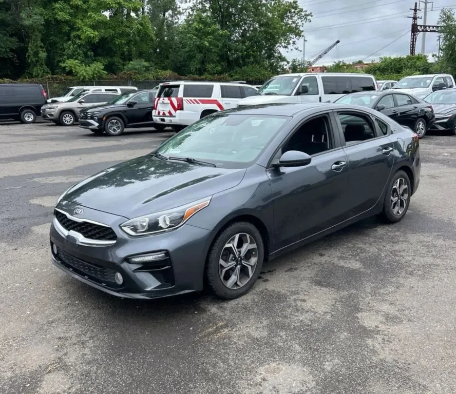 Gray 2019 Kia Forte LXS Sedan 4D for sale in Elkridge, MD