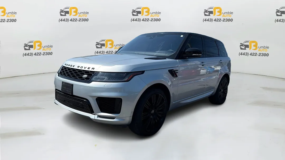 Silver 2019 Land Rover Range Rover Sport Supercharged Dynamic Sport Utility 4D for sale in Elkridge, MD