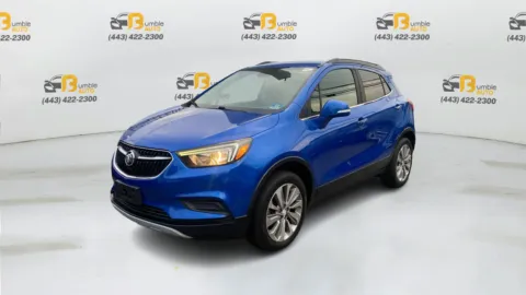 Blue 2018 Buick Encore Preferred Sport Utility 4D for sale in Elkridge, MD