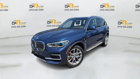 Blue 2022 BMW X5 xDrive45e Sport Utility 4D for sale in Elkridge, MD