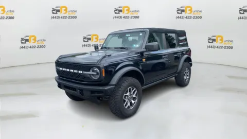 Black 2024 Ford Bronco Badlands Sport Utility 4D for sale in Elkridge, MD