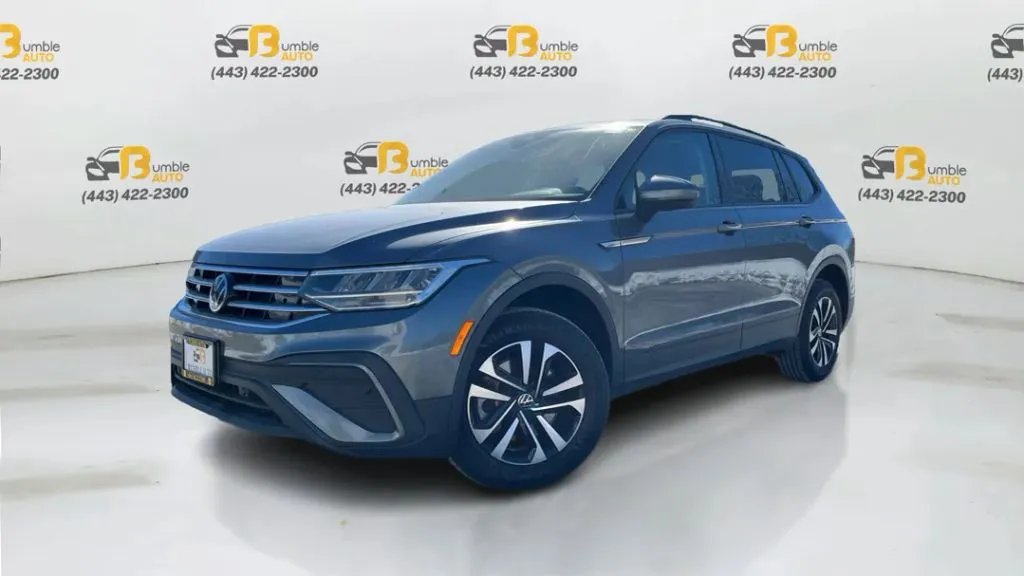 Gray 2022 Volkswagen Tiguan S 4MOTION Sport Utility 4D for sale in Elkridge, MD