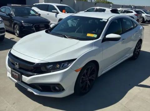 White 2020 Honda Civic Sport Sedan 4D for sale in Elkridge, MD