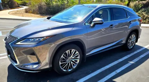 Gray 2021 Lexus RX 450h Sport Utility 4D for sale in Elkridge, MD