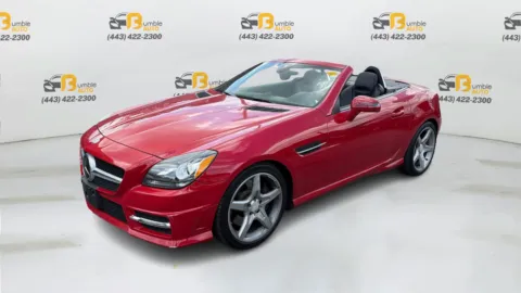 Red 2013 Mercedes-Benz SLK-Class SLK 250 Roadster 2D for sale in Elkridge, MD