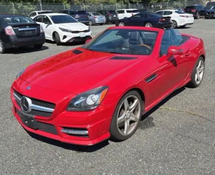 Red 2013 Mercedes-Benz SLK-Class SLK 250 Roadster 2D for sale in Elkridge, MD