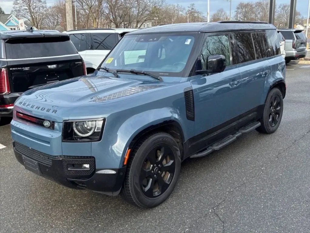 Blue 2022 Land Rover Defender 110 X-Dynamic SE Sport Utility 4D for sale in Elkridge, MD