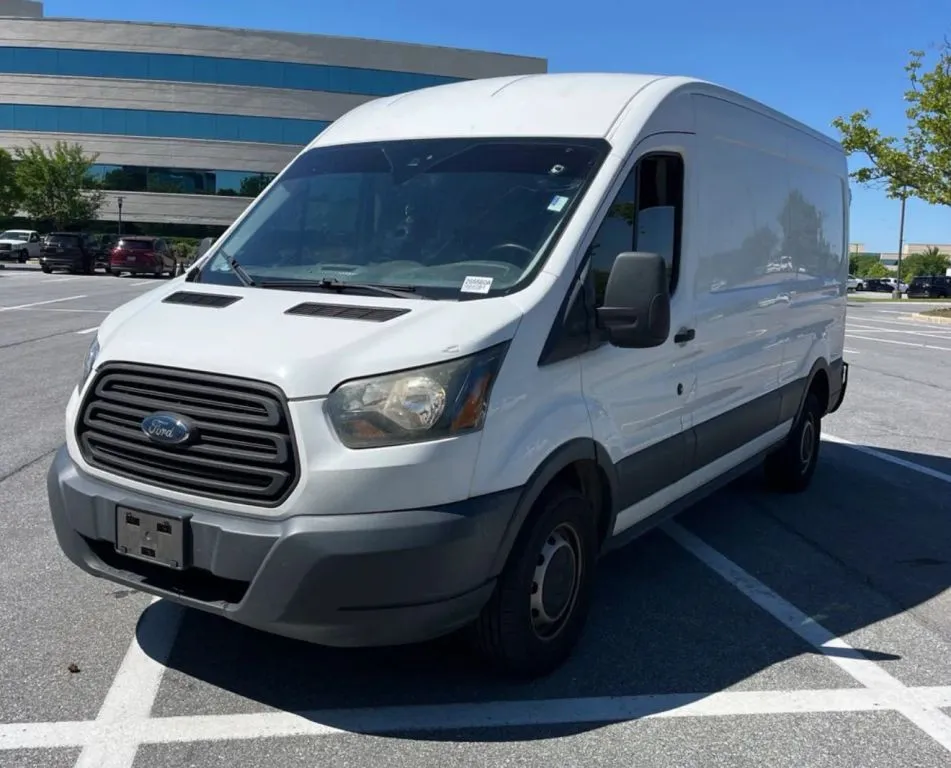 White 2017 Ford Transit 250 Van Medium Roof w/Sliding Side Door w/LWB Van 3D for sale in Elkridge, MD