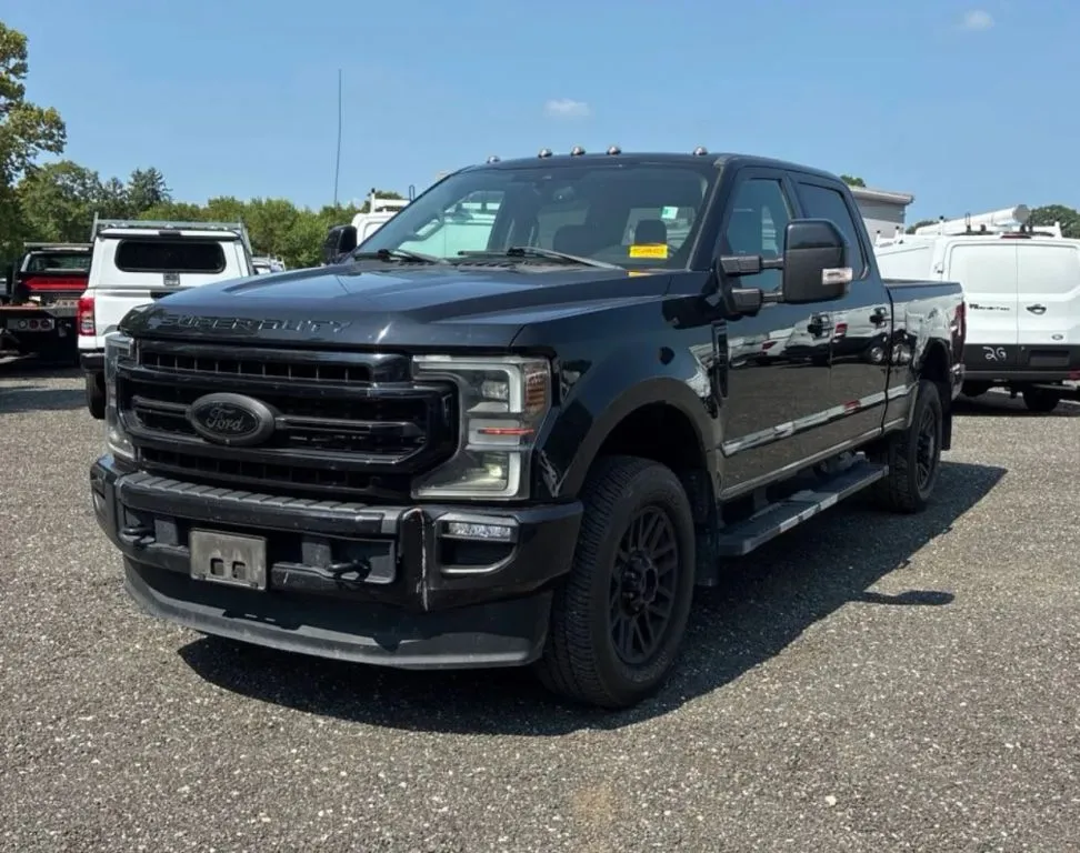 Black 2020 Ford F250 Super Duty Crew Cab Lariat Pickup 4D 6 3/4 ft for sale in Elkridge, MD
