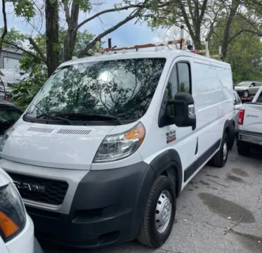 White 2019 Ram ProMaster Cargo Van 1500 Low Roof w/136' WB Van 3D for sale in Elkridge, MD