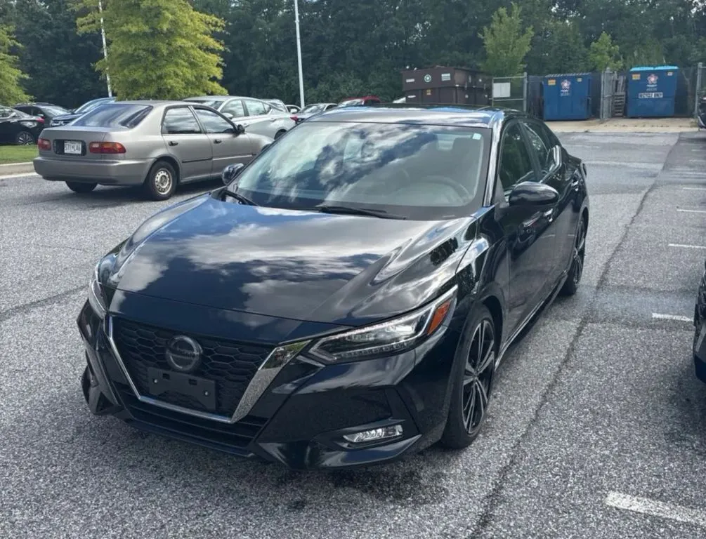 Black 2023 Nissan Sentra SR Sedan 4D for sale in Elkridge, MD