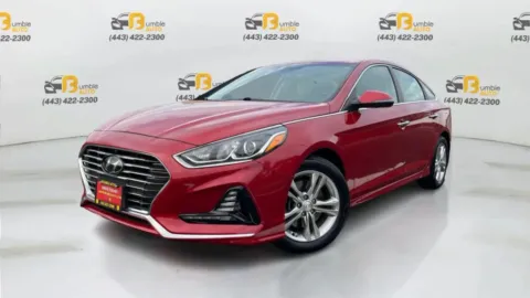 Red 2018 Hyundai Sonata SEL Sedan 4D for sale in Elkridge, MD