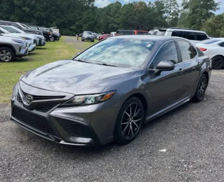 Silver 2021 Toyota Camry SE Sedan 4D for sale in Elkridge, MD
