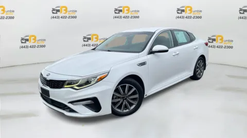 White 2019 Kia Optima EX Sedan 4D for sale in Elkridge, MD