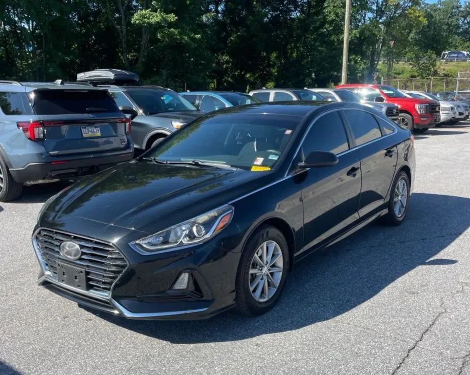 Black 2018 Hyundai Sonata SE Sedan 4D for sale in Elkridge, MD