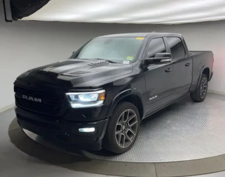 Black 2019 Ram 1500 Crew Cab Laramie Pickup 4D 6 1/3 ft for sale in Elkridge, MD
