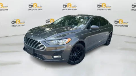 Gray 2019 Ford Fusion SE Sedan 4D for sale in Elkridge, MD
