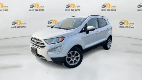 White 2018 Ford EcoSport SE Sport Utility 4D for sale in Elkridge, MD
