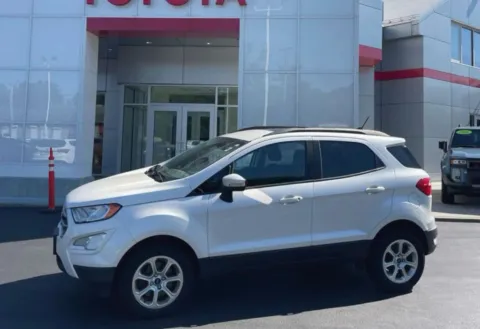 White 2018 Ford EcoSport SE Sport Utility 4D for sale in Elkridge, MD