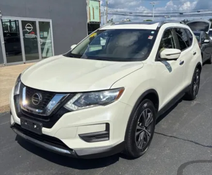 White 2019 Nissan Rogue SV Sport Utility 4D for sale in Elkridge, MD