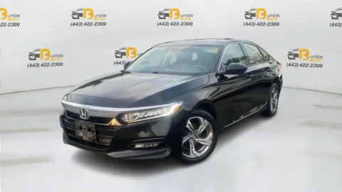 Black 2020 Honda Accord EX Sedan 4D for sale in Elkridge, MD