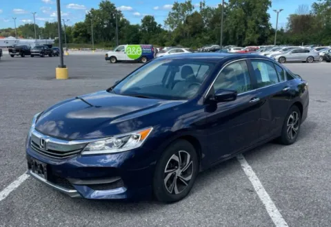 Blue 2017 Honda Accord LX Sedan 4D for sale in Elkridge, MD