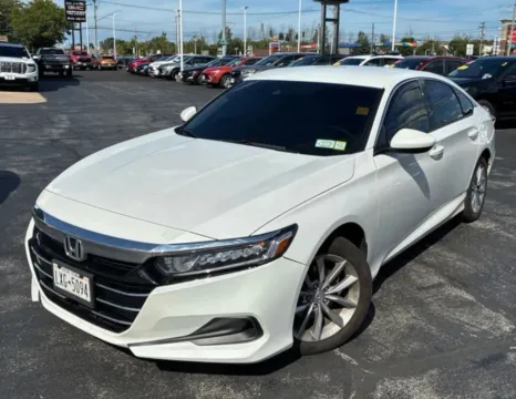 White 2022 Honda Accord LX Sedan 4D for sale in Elkridge, MD