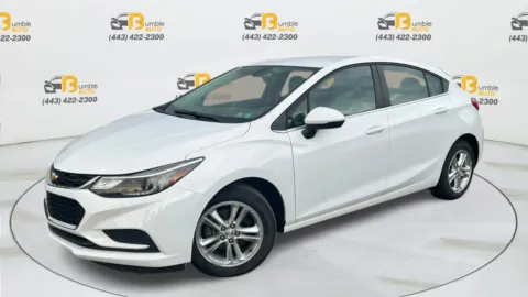 White 2018 Chevrolet Cruze LT Hatchback 4D for sale in Elkridge, MD