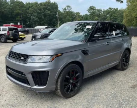 Gray 2020 Land Rover Range Rover Sport SVR Sport Utility 4D for sale in Elkridge, MD