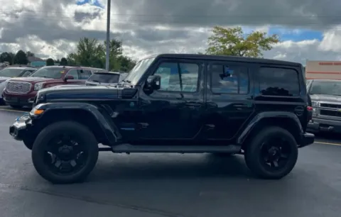 Photos of 2022 Jeep Wrangler Unlimited 4xe High Altitude 4xe Sport Utility 4D for sale in Elkridge, MD at Bumble Auto - Elkridge