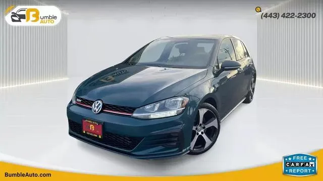 Used 2018 Volkswagen Golf GTI S Hatchback Sedan 4D for sale in