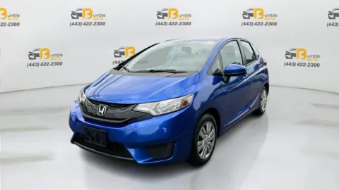 Blue 2015 Honda Fit LX Hatchback 4D for sale in Elkridge, MD