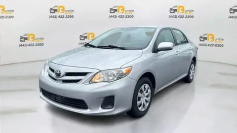 Silver 2011 Toyota Corolla Sedan 4D for sale in Elkridge, MD