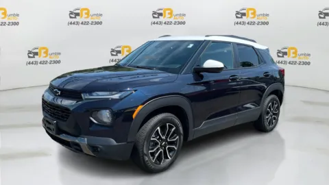 Black 2021 Chevrolet Trailblazer ACTIV Sport Utility 4D for sale in Elkridge, MD