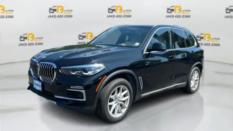 Black 2021 BMW X5 xDrive40i Sport Utility 4D for sale in Elkridge, MD