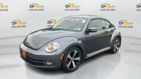 Gray 2012 Volkswagen Beetle 2.0T Turbo Hatchback 2D for sale in Elkridge, MD