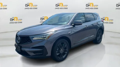 Gray 2021 Acura RDX SH-AWD w/A-SPEC Pkg Sport Utility 4D for sale in Elkridge, MD