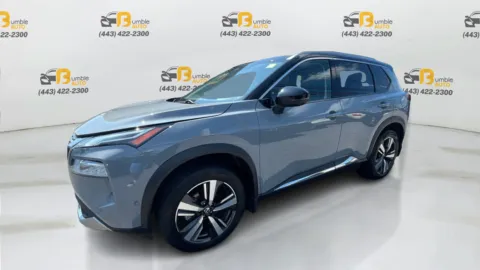 Gray 2021 Nissan Rogue Platinum Sport Utility 4D for sale in Elkridge, MD