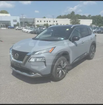 Gray 2021 Nissan Rogue Platinum Sport Utility 4D for sale in Elkridge, MD